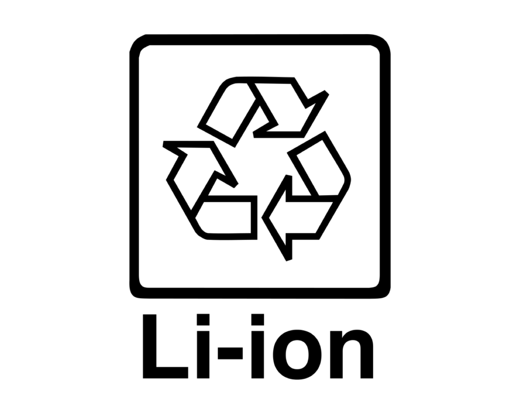 Alle batterier skal resirkuleres, inkludert litium-ionbatteriet. (Figur: Public Domain)