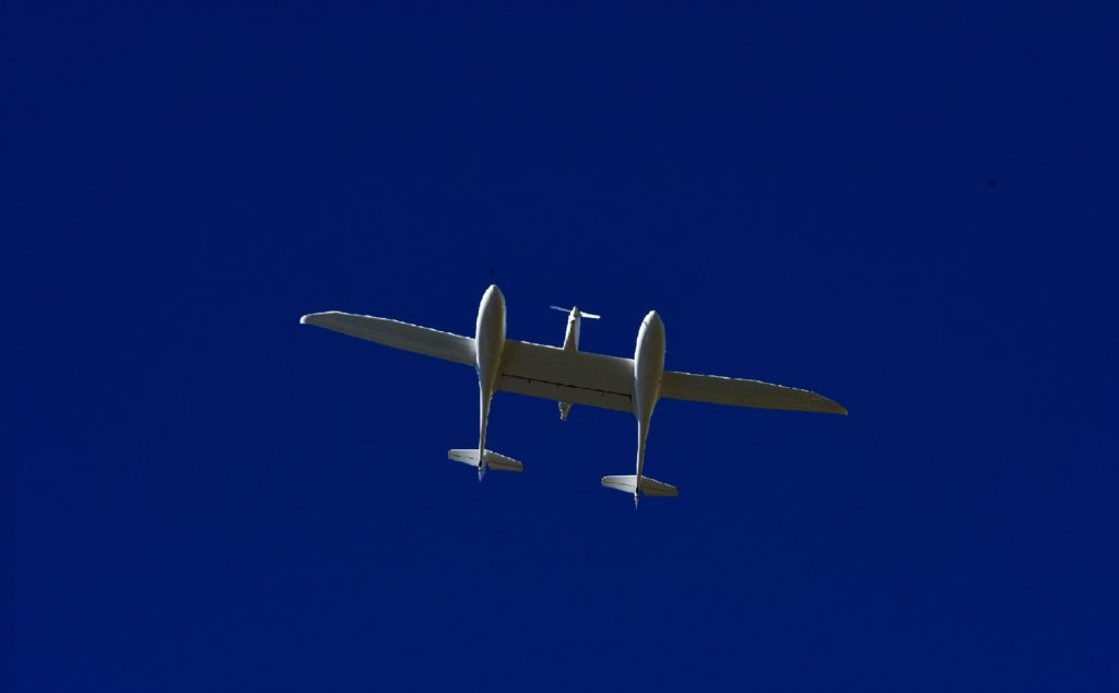 Hydrogenflyet HY4 svever i det uendelige blå. Vil hydrogenfly være en naturlig del av framtidens flyfart?